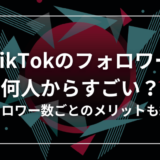 TikTokのフォロワーは何人からすごいのか？フォロワー数ごとのメリットと稼ぎ方を解説